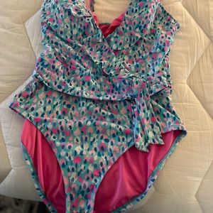 Lilly Pulitzer one piece bathing suit